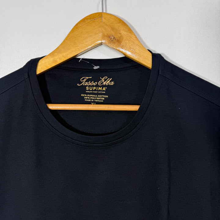 TASSO ELBA COTTON TSHIRT BRAND NEW BLACK COLOUR