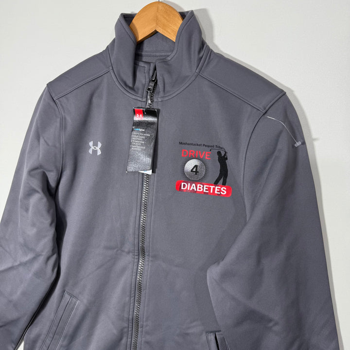 UNDER ARMOUR COLDGEAR SOFT SHELL WINDBREAKER JACKET INNER FLEECE BRAND NEW