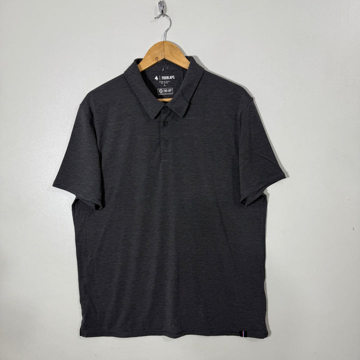 FOURLAPS SPORT POLO TSHIRT GREY COLOUR