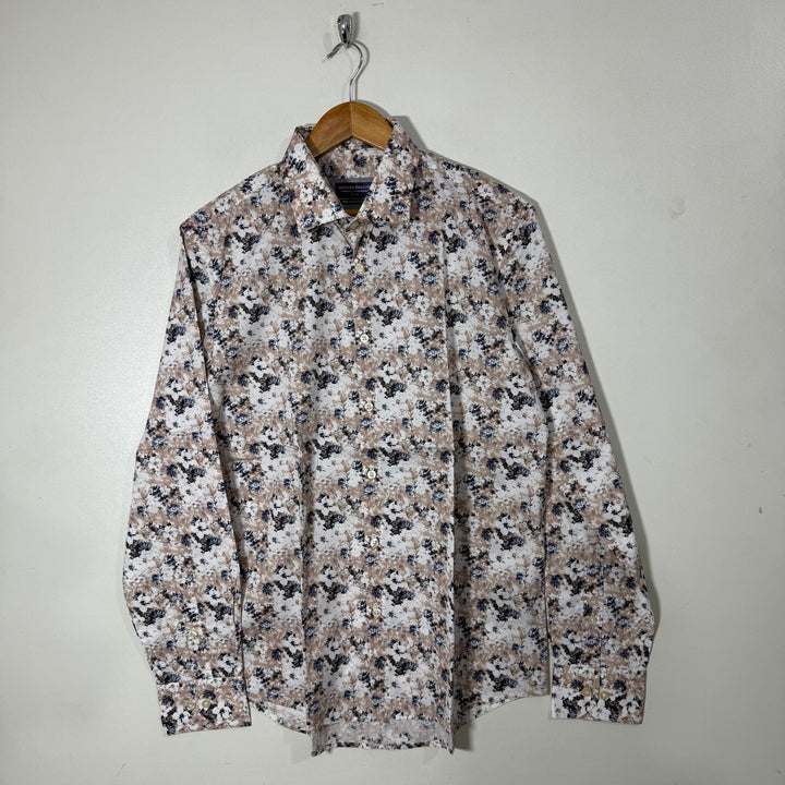 MODERN ENGLISH CASUAL COTTON SHIRT SHIRT WITH STRETCH