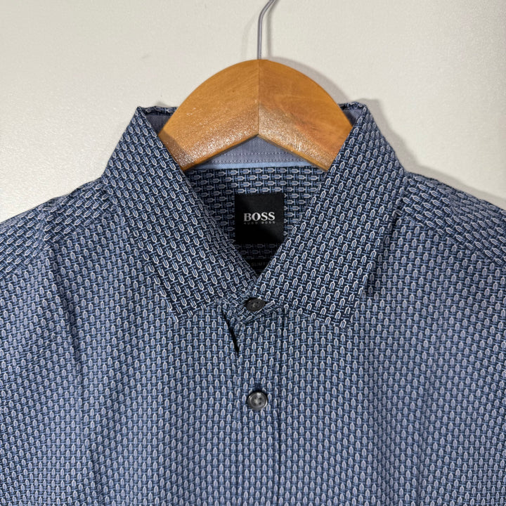 HUGO BOSS SLIM FIT COTTON SHIRT