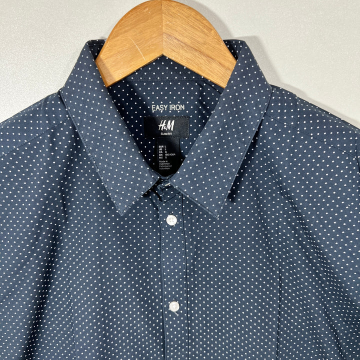 H&M SLIM FIT COTTON SHIRT