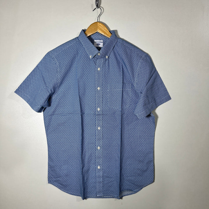 OLD NAVY SLIM FIT BUTTON DOWN HALF SLEEVES SHIRT