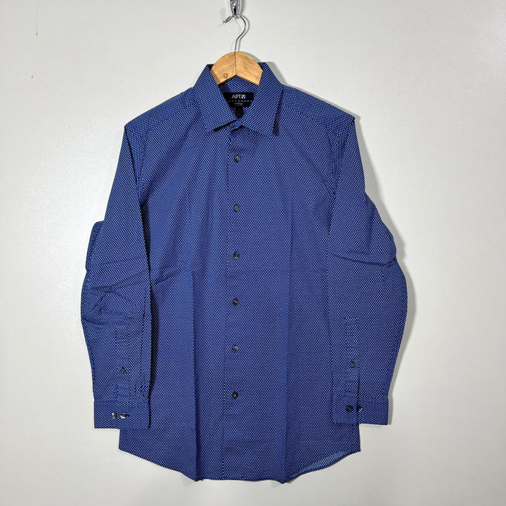 APT.9 SLIM FIT SEMI FORMAL SHIRT WITH STRETCH