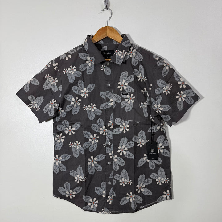 BRIXTON HALF SLEEVES COTTON SHIRT BRAND NEW