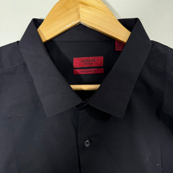 ALFANI PERFORMANCE FORMAL SHIRT BRAND NEW BLACK COLOUR