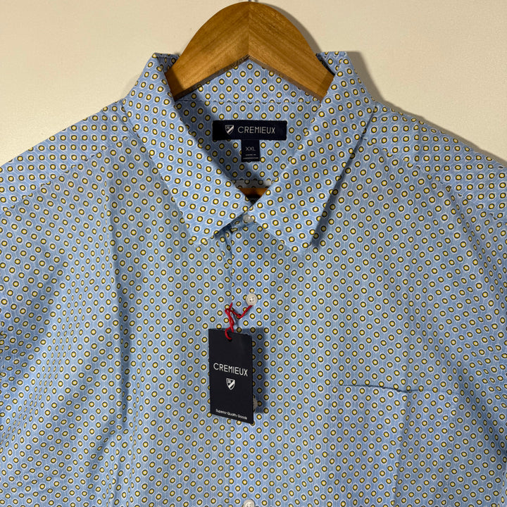 CREMIEUX HALF SLEEVES COTTON SHIRT BRAND NEW