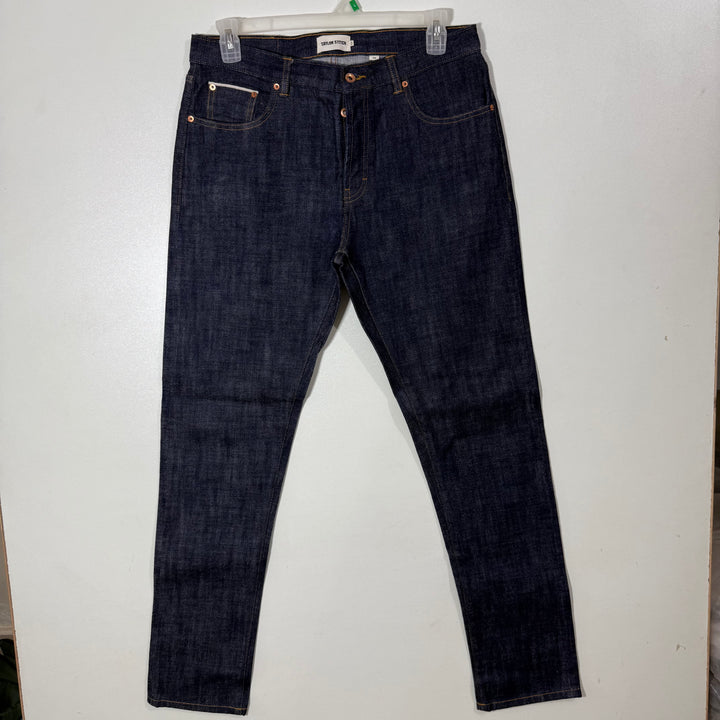 TAYLOR STITCH SLIM FIT DENIM PANT WITHOUT STRETCH BLUE COLOUR