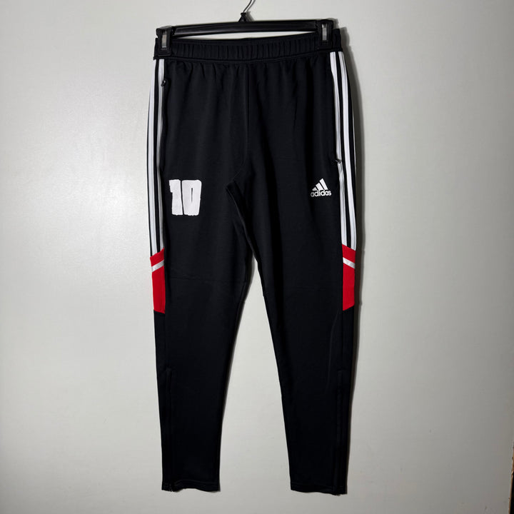 ADIDAS AEROREADY SKINNY FIT SPORT TROUSER WITH SIDE ZIP POCKETS