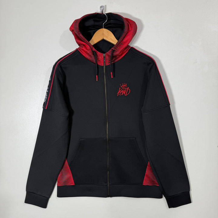 KING SPORT JACKET WITH HOOD BLACK COLOUR
