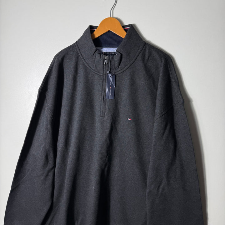 TOMMY HILFIGER FLEECE PULLOVER BRAND NEW GREY COLOUR