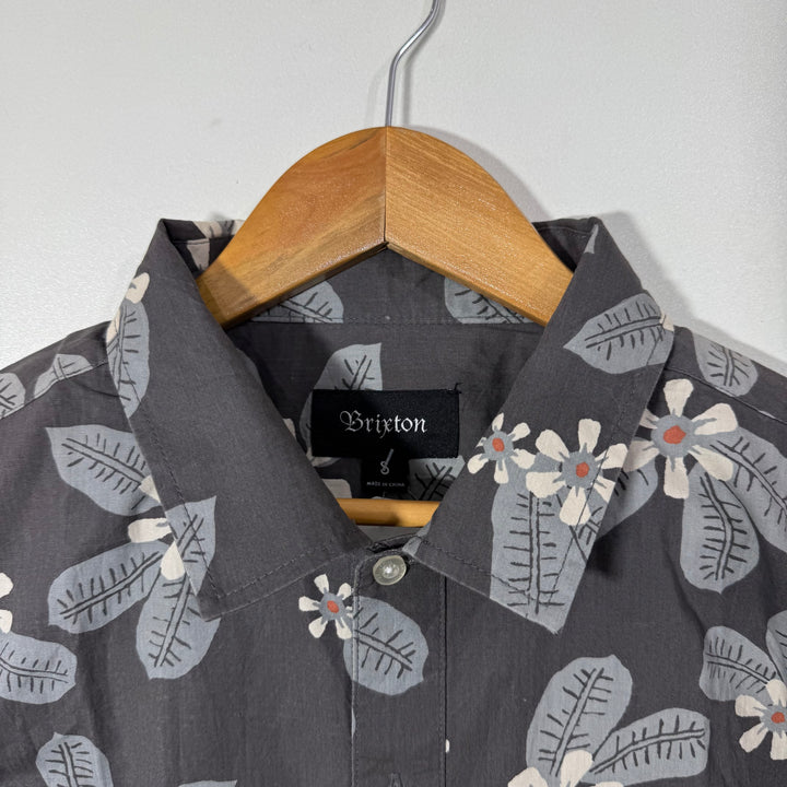 BRIXTON HALF SLEEVES COTTON SHIRT BRAND NEW