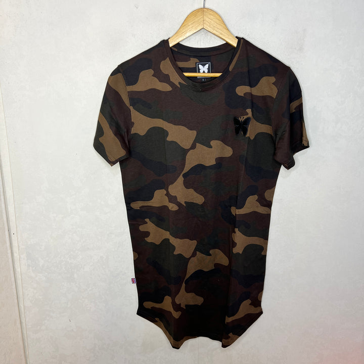 GOOD FOR NOTHING CAMOUFLAGE COTTON TSHIRT