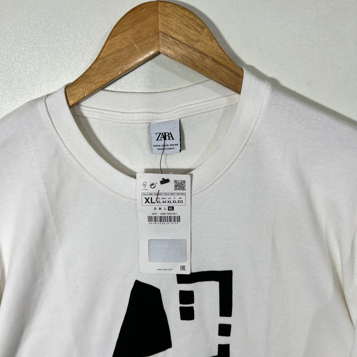 ZARA OVERSIZED COTTON TSHIRT BRAND NEW
