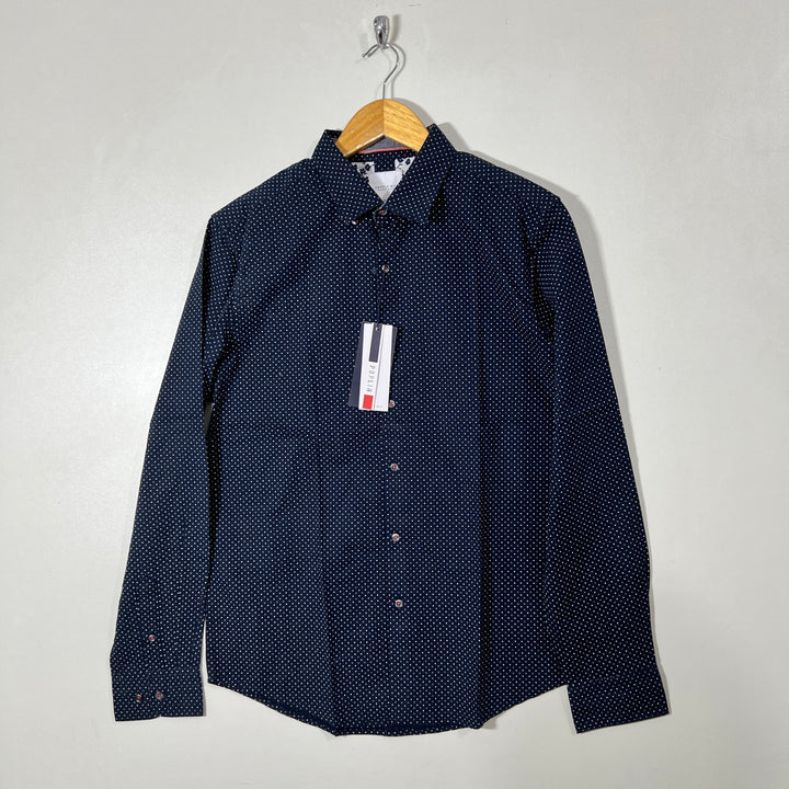 DENIM & FLOWER BUTTON DOWN CASUAL COTTON SHIRT BRAND NEW
