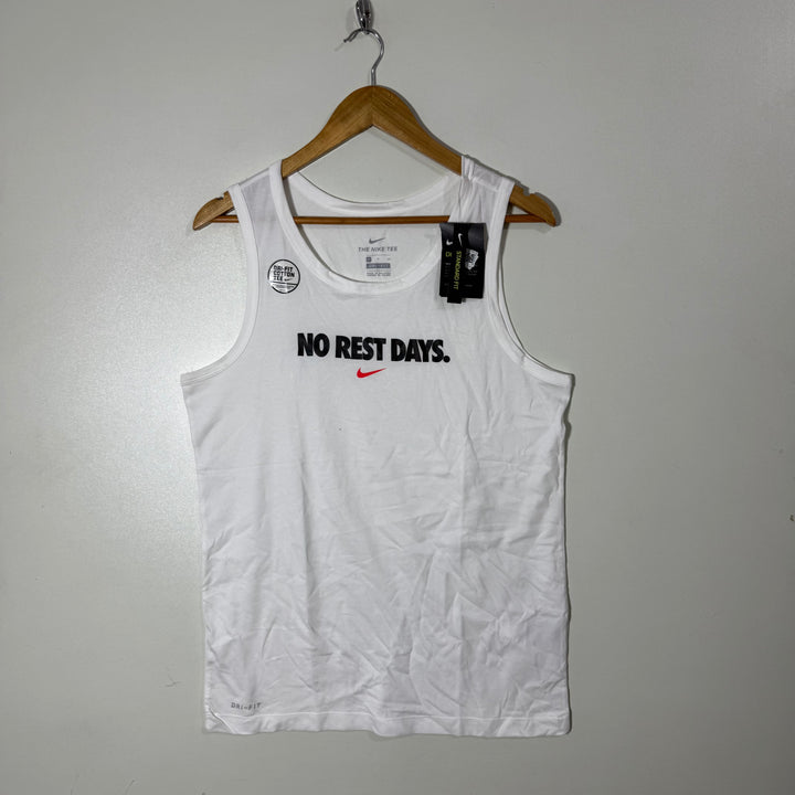 NIKE DRI FIT COTTON SLEEVES LESS BRAND NEW