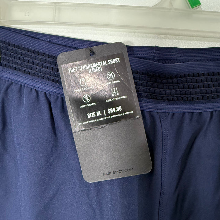 FABLETICS HYBRID TRAINING SHORT WITH STRETCH BRAND NEW BLUE COLOUR