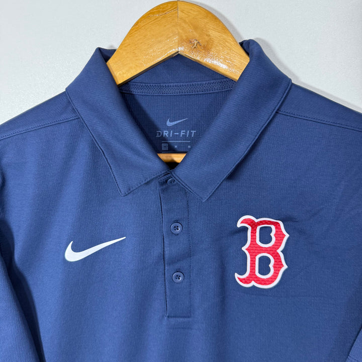 NIKE DRI FIT SPORT POLO TSHIRT BLUE COLOUR
