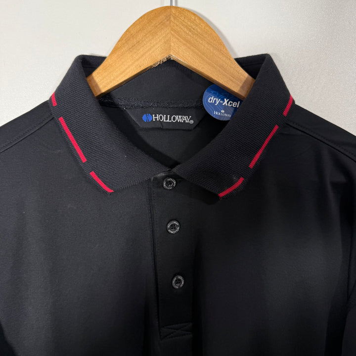HOLLOWAY SPORT POLO TSHIRT BRAND NEW BLACK COLOUR