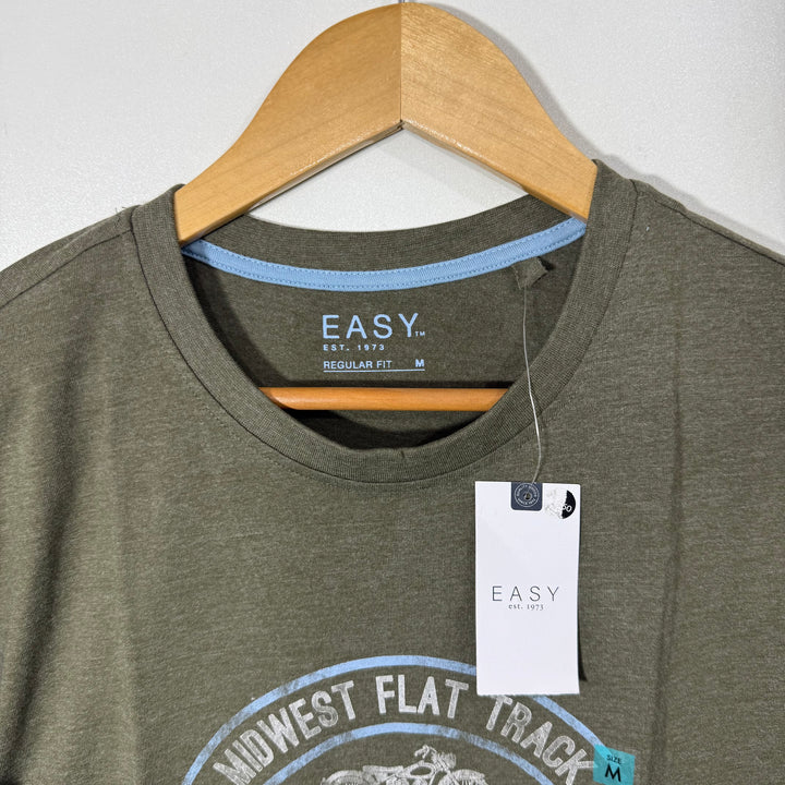 EASY COTTON TSHIRT BRAND NEW GREEN COLOUR