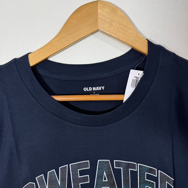 OLD NAVY COTTON TSHIRT BRAND NEW BLUE COLOUR