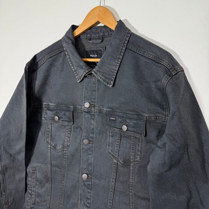 RVCA DOUBLE POCKETS DENIM JACKET BRAND NEW