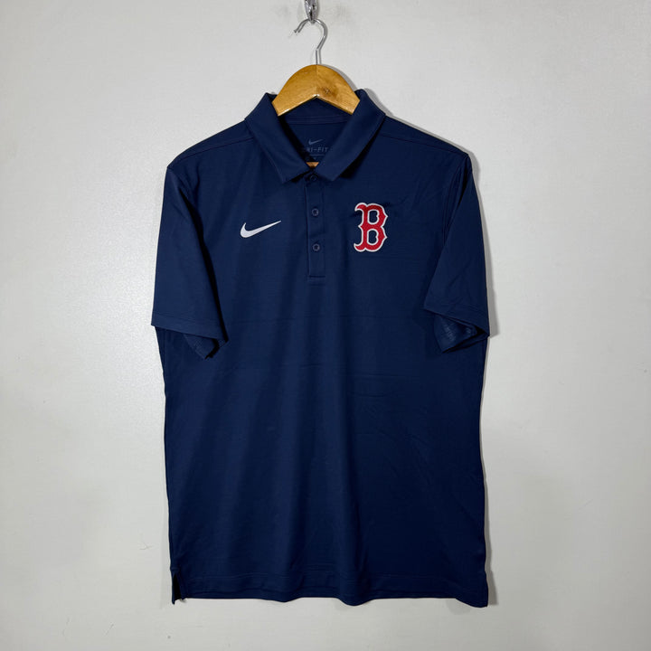 NIKE DRI FIT SPORT POLO TSHIRT BLUE COLOUR