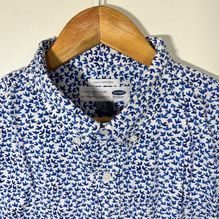 OLD NAVY BUTTON DOWN HALF SLEEVES SHIRT