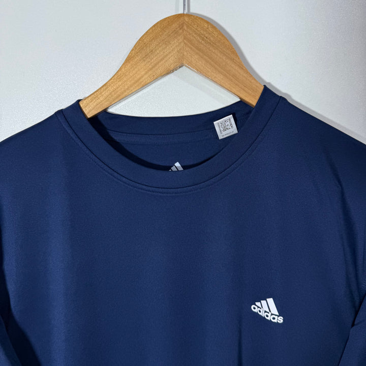 ADIDAS CLIMALITE SPORT TSHIRT BLUE COLOUR
