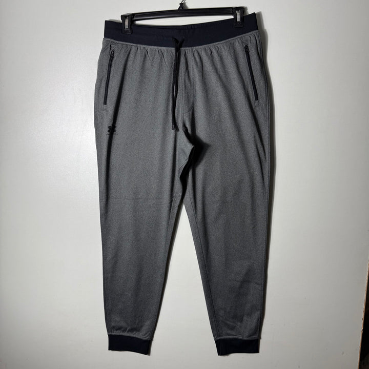 UNDER ARMOUR COLDGEAR SPORT TROUSER INNER FLEECE WITH SIDE ZIP POCKETS GREY COLOUR