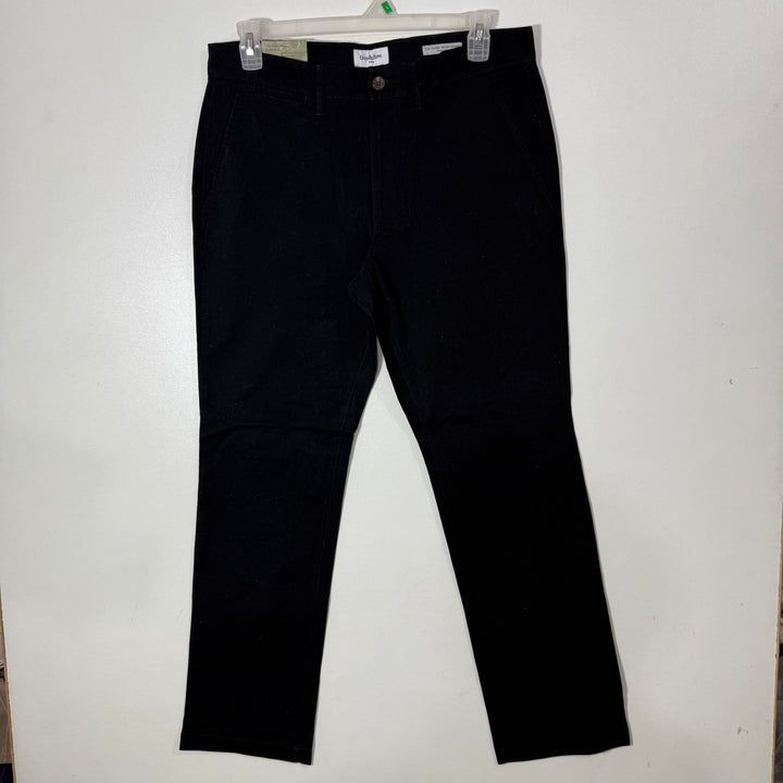 GOOD FELLOW & CO STRAIGHT FIT COTTON CHINO PANT BRAND NEW WITH STRETCH BLACK COLOUR