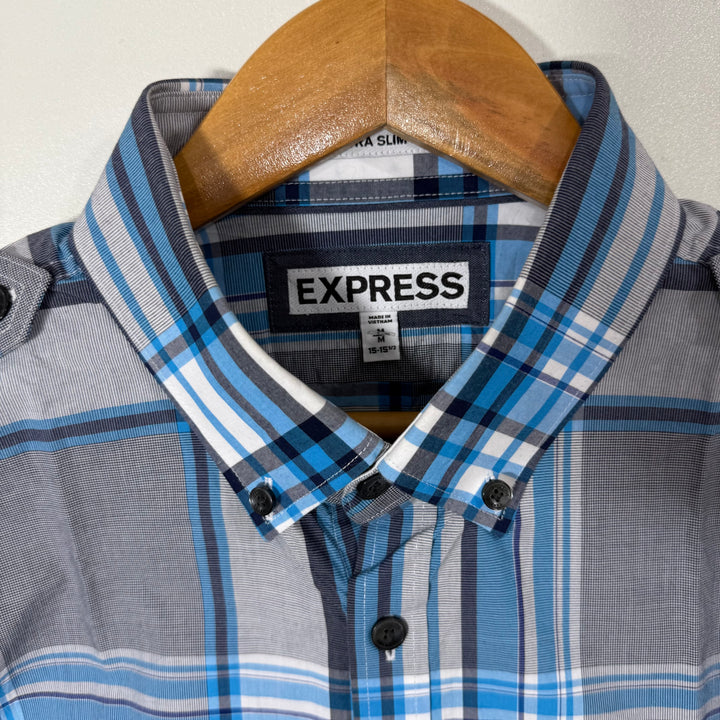 EXPRESS EXTRA SLIM FIT CASUAL COTTON SHIRT