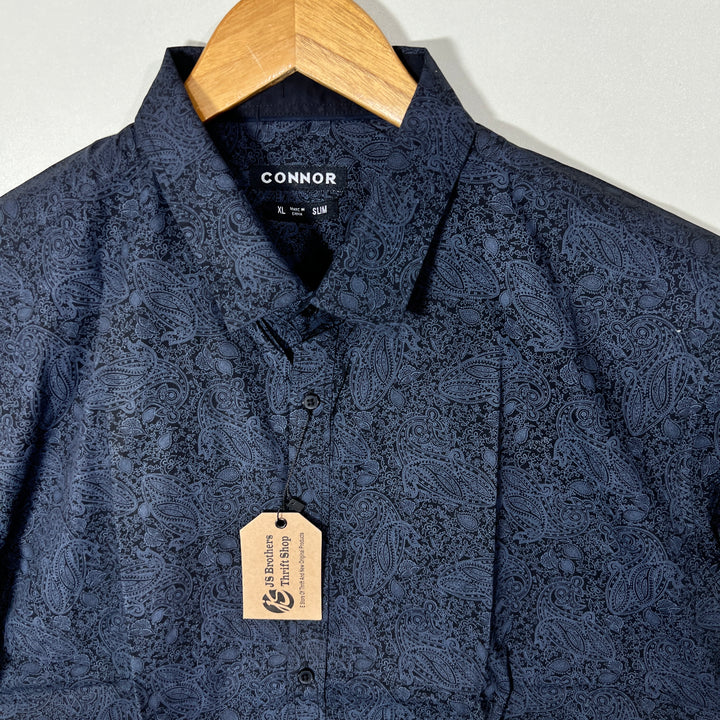 CONNOR SLIM FIT HALF SLEEVES SHIRT WITH STRETCH