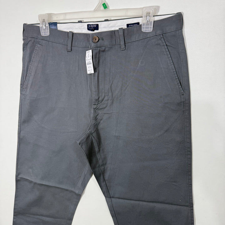 J CREW SLIM FIT COTTON CHINO PANT BRAND NEW WITH STRETCH