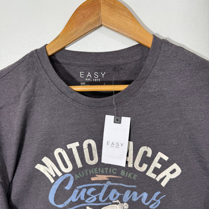 EASY COTTON TSHIRT BRAND NEW GREY COLOUR