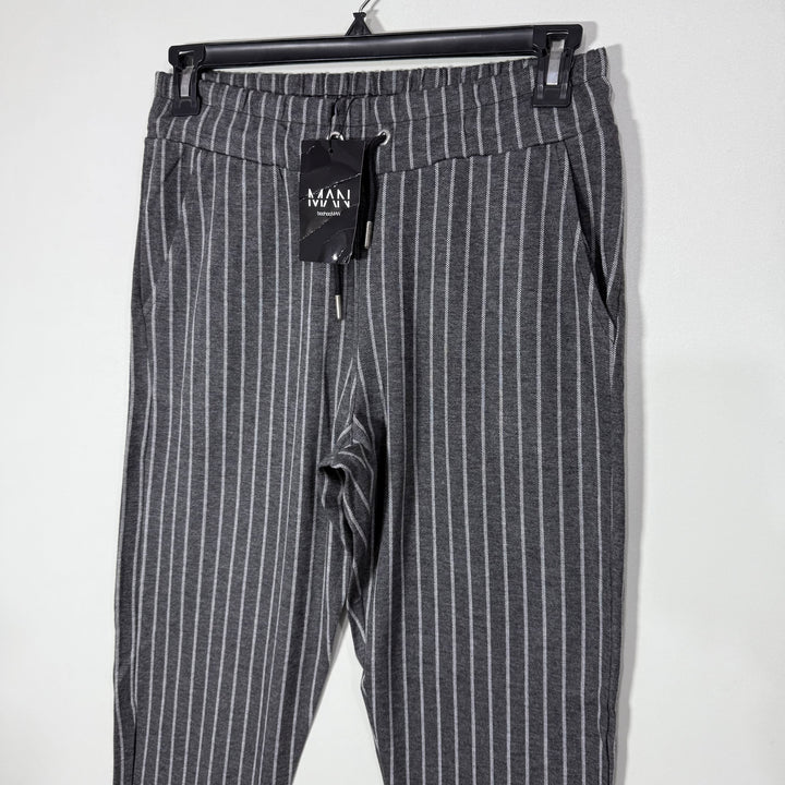 BOOHOOMAN JOGGER TROUSER BRAND NEW GREY COLOUR