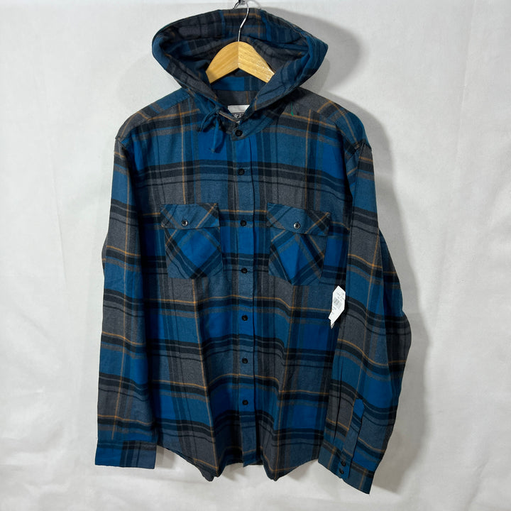 EZEKIEL FLANNEL SHIRT WITH HOOD