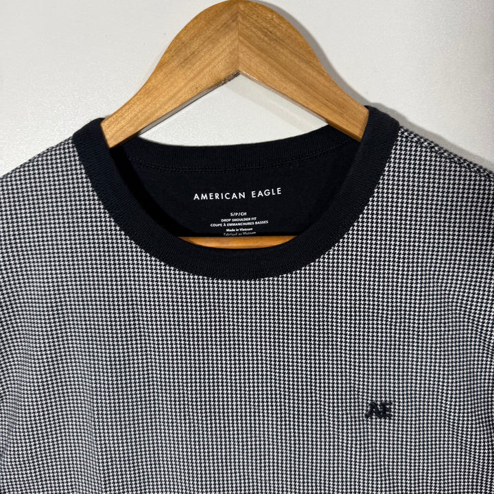 AMERICAN EAGLE OVERSIZED DROOPED SHOULDER COTTON TSHIRT