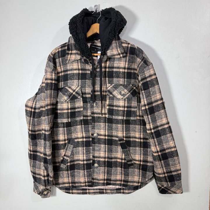 CHECK SHACKET CHECKERED JACKET BRAND NEW WITH DETACHABLE HOOD