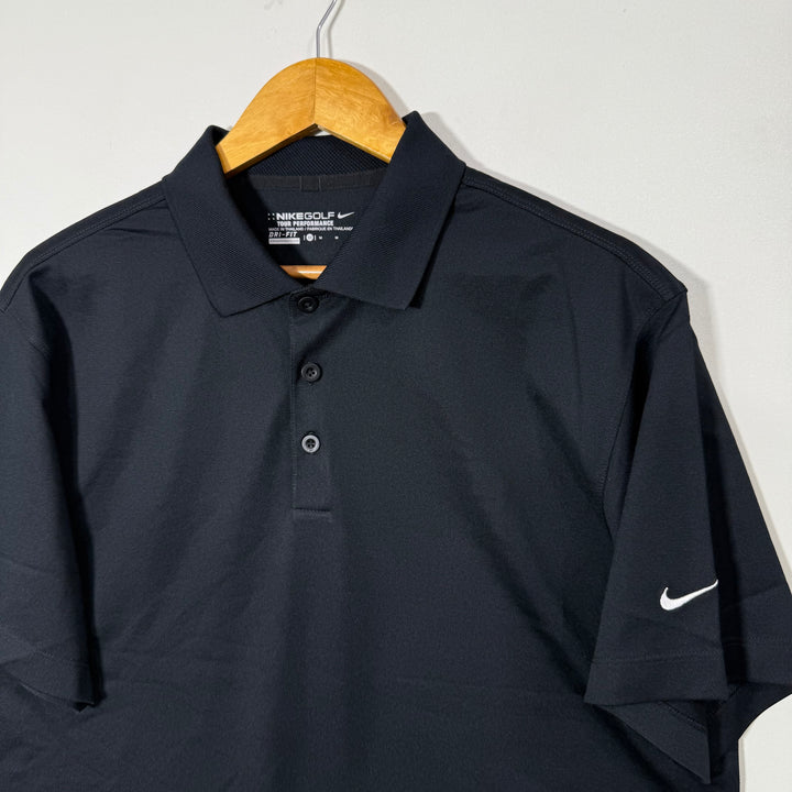 NIKE GOLF SPORT POLO TSHIRT BLACK COLOUR