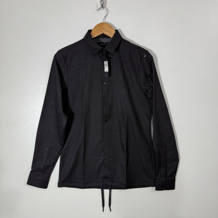 RIVER ISLAND SLIM FIT TECH BUTTON