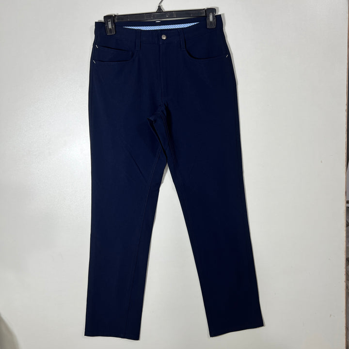 FOOT JOY SLIM FIT PERFORMANCE PANT WITH STRETCH BLUE COLOUR