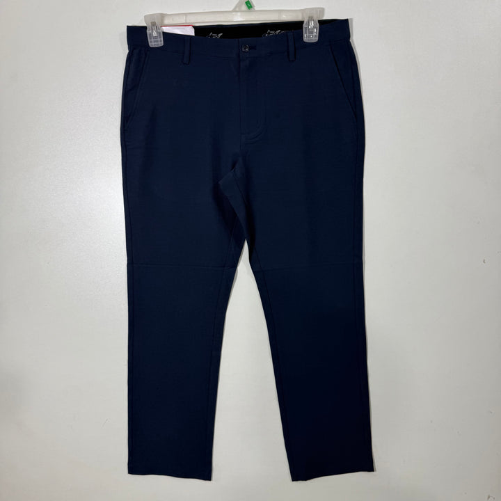 GREG NORMAN CHECKERED PERFORMANCE PANT BRAND NEW WITH STRETCH BLUE COLOUR