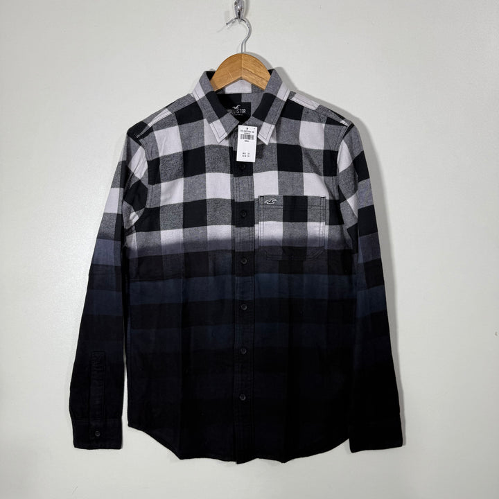 HOLLISTER CALIFORNIA FLANNEL COTTON CHECKERED SHIRT BRAND NEW