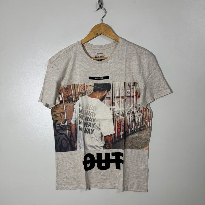 BERSHKA COTTON TSHIRT BRAND NEW