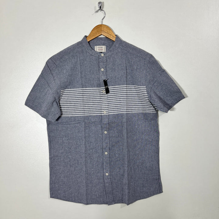 GEORGE BEN COLLAR HALF SLEEVES SHIRT BRAND NEW