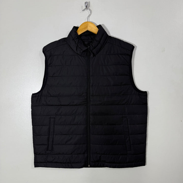 AEROPOSTALE REMIXED DOWN SLEEVES LESS PUFFER JACKET