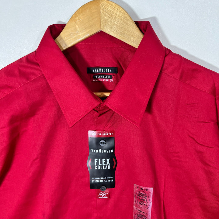 VAN HEUSEN FLEX COLLAR SLIM FIT FORMAL SHIRT BRAND NEW WITH STRETCH