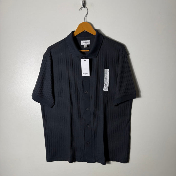 GOOD FELLOW &CO OVERSIZED HALF SLEEVES KNITED SHIRT BRAND NEW