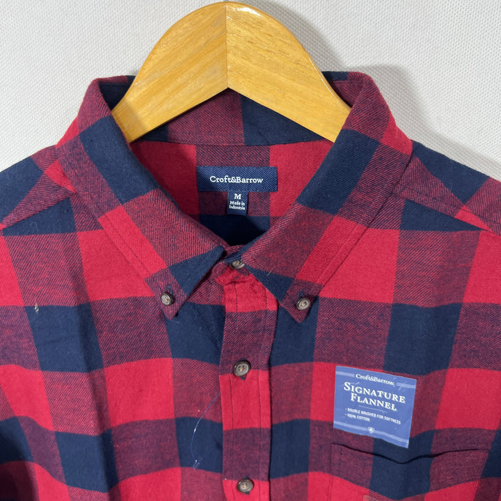 CROFT & BARROW BUTTON DOWN FLANNEL SHIRT BRAND NEW